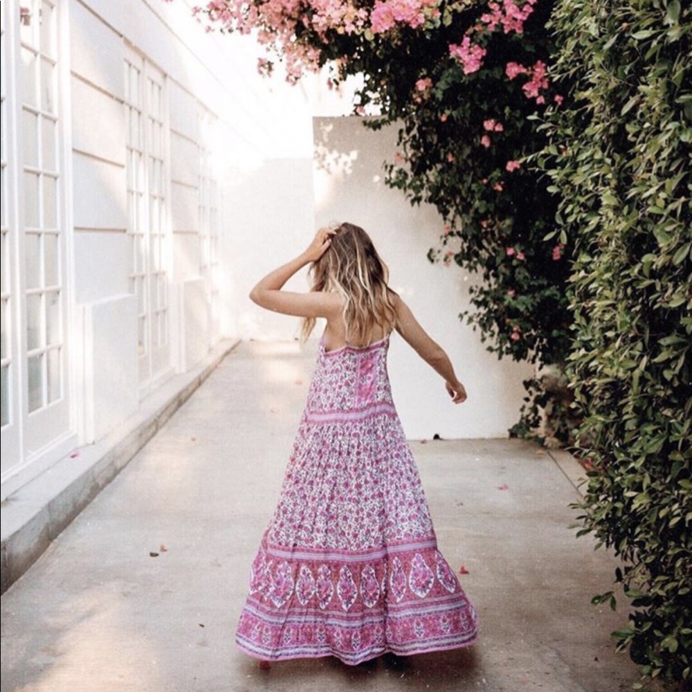 Jasmine Strappy Maxi - Lilac